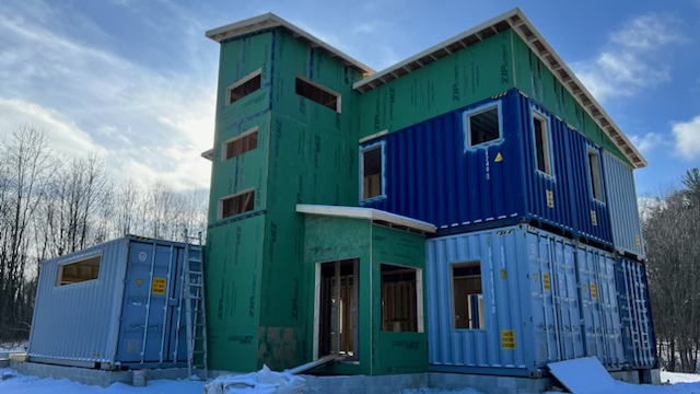 Container Home - Jade House - Rustic Global - 2024 - Construction